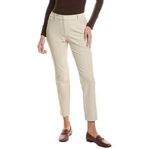 Lafayette 148 New York Womens  Essex Slim Mid Rise Pant